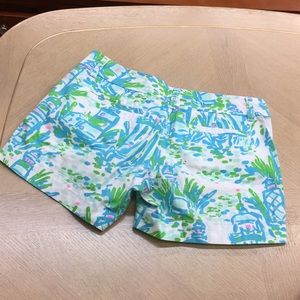 Lilly Pulitzer sz 0 Callahan short